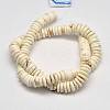 Natural Magnesite Beads Strands X-G-M138-43-2