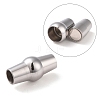 Tarnish Resistant 304 Stainless Steel Magnetic Clasps X-STAS-K006-09C-4mm-1