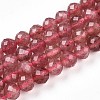 Natural Strawberry Quartz Beads Strands G-S345-6mm-21-1