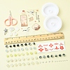 DIY Lampwork Beaded Bracelet Making Kit DIY-FZC0001-01C-3