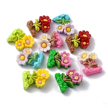 Opaque Resin Decoden Cabochons CRES-P030-B