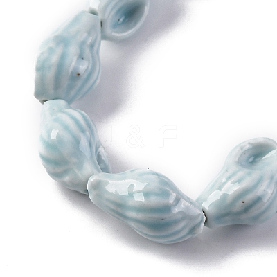 Ocean Series Handmade Porcelain Beads PORC-R002-04C-1