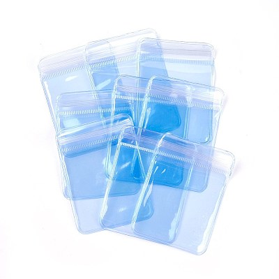 Rectangle PVC Resealable Packaging Bags OPP-R005-11x16-1