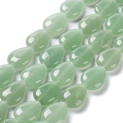 Natural Green Aventurine Beads Strands G-L242-22-1
