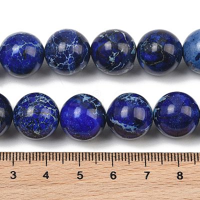 Dyed Natura Imperial Jasper Beads Strands GG-CBAF9E5-A01-14mm-B-1