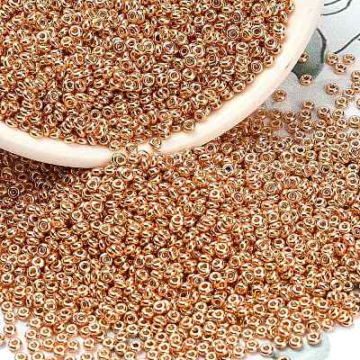 TOHO 8/0 Demi Round Beads SEED-DR08-PF551-1