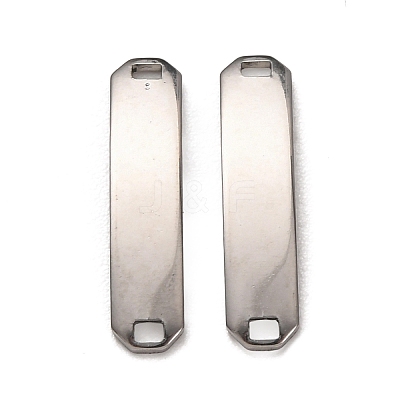201 Stainless Steel Links Connector Charms STAS-P451-02A-P-1