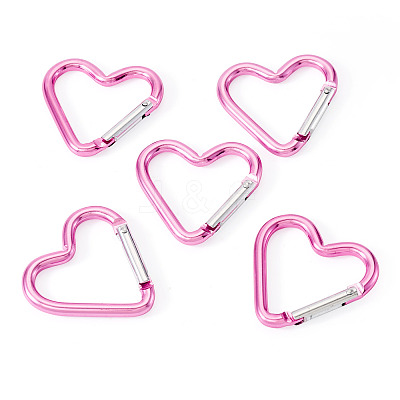 5Pcs Zinc Alloy Spring Gate Rings FIND-TA0009-73M-1