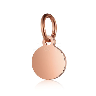 Ion Plating(IP) 304 Stainless Steel Pendants STAS-I311-33C-RG-1