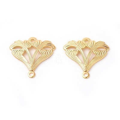 Brass Pendants X-KK-F772-08G-1