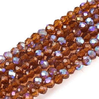 Electroplate Glass Beads Strands LS-EGLA-A044-T1mm-L02-1