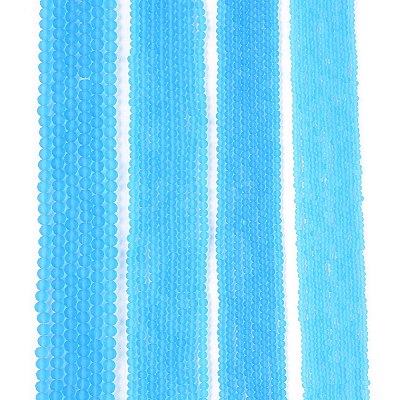 Transparent Glass Beads Strands EGLA-A044-T2mm-MD08-1