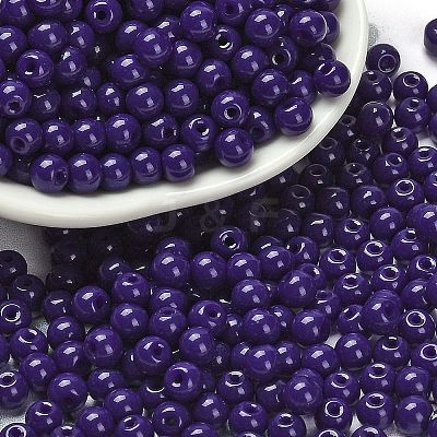 Opaque Colours Glass Seed Beads SEED-C001-02B-01-1