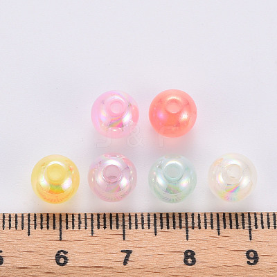 AB Colour Imitation Jelly Acrylic Beads MACR-S823-8mm-1
