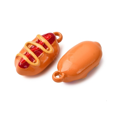Baking Paint Alloy Pendants FIND-G097-05D-1