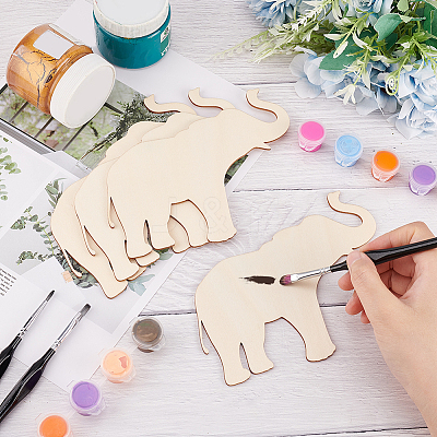 Unfinished Wooden Pieces WOOD-WH0002-32E-1