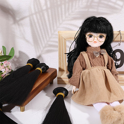 6Pcs PP Doll Wig Hair DIY-GL0005-57-1