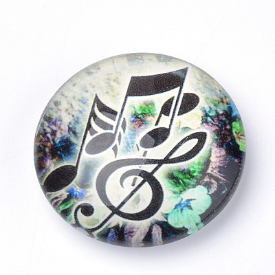 Fridge Magnets Glass Decorations GGLA-Q051-60mm-060-1