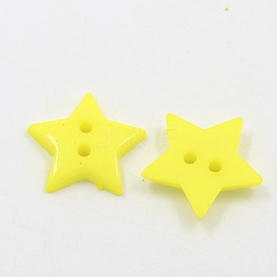 Acrylic Sewing Buttons BUTT-E070-A-10-1
