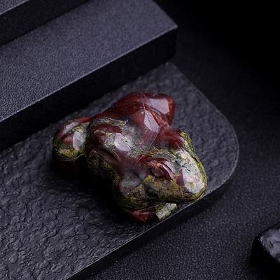 Natural Dragon Blood Frog Display Decorations PW-WG5DF32-06-1