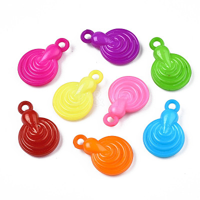 Opaque Acrylic Pendants SACR-S202-24-1