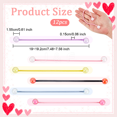 Rubber Elastic Hair Ties OHAR-OC0001-02-1