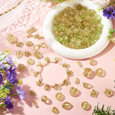 100G Transparent Acrylic Beads OACR-BT0001-07D-1