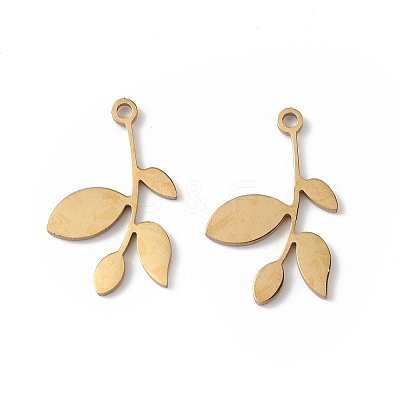 304 Stainless Steel Pendants STAS-E186-06G-1