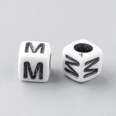 Opaque Acrylic Beads SACR-Q188-02M-1