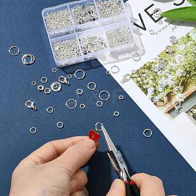 DIY Jewelry Making Findings Kit DIY-FS0009-91S-1