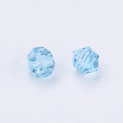Imitation Austrian Crystal Beads SWAR-F022-3x3mm-202-1