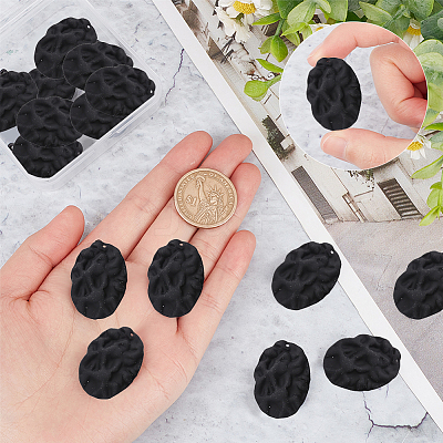20Pcs Spray Painted Alloy Pendants FIND-SC0003-54-1