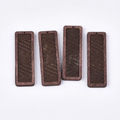 Eco-Friendly Cowhide Leather Big Pendants FIND-S301-30B-01-1