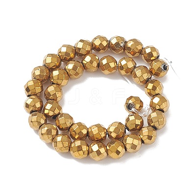 Non-Magnetic Synthetic Hematite Beads Strands X-G-Q663-1-1