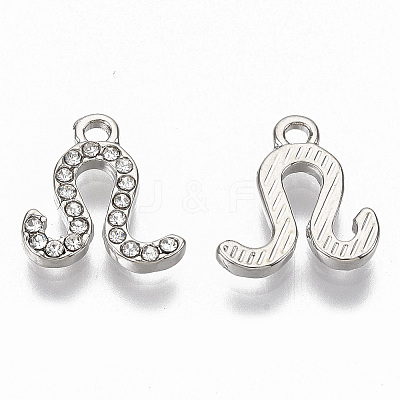 Alloy Rhinestone Charms PALLOY-S098-JN936-1-1