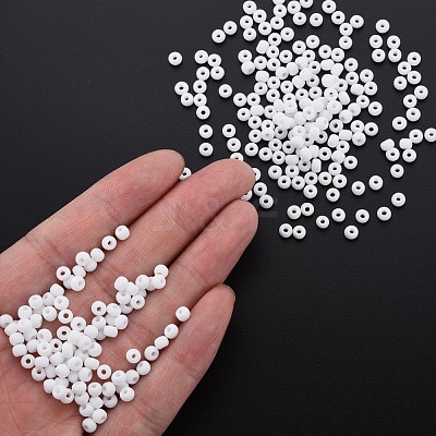 6/0 Glass Seed Beads SEED-T005-14-B16-1
