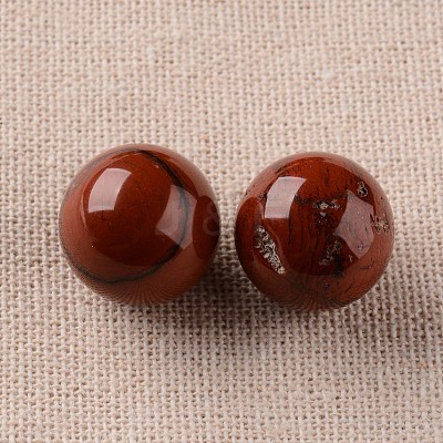 Natural Red Jasper Round Ball Beads G-I174-16mm-05-1