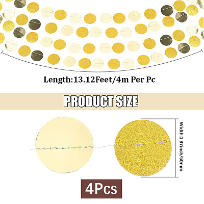 Glitter Paper Round Hanging Banner FEPA-WH20816-001-1