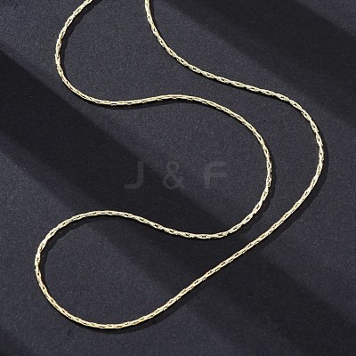 Brass Boston Link Chains Necklaces for Women NJEW-D302-59G-1
