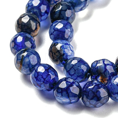 Natural Agate Beads Strands G-C082-A01-07-1