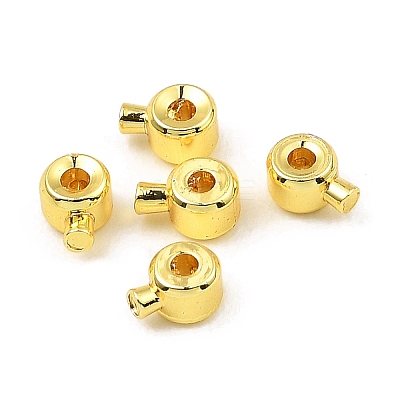 Brass Crimp Beads X-KK-Z030-17B-G-1
