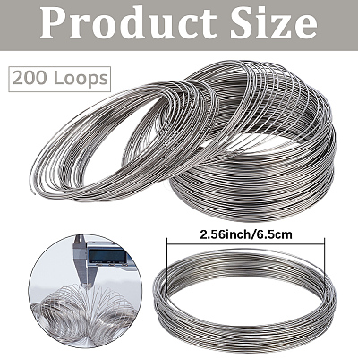 200 Circles Memory Wire TWIR-CN0001-01-1