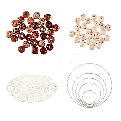 DIY Woven Net/Web Shape Home Decorate Makings DIY-PH0027-05-1