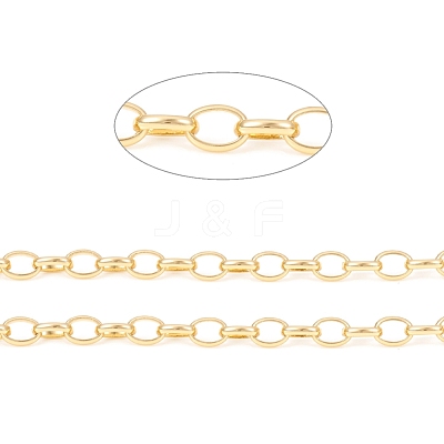 Brass Cable Chain CHC-G012-02G-1