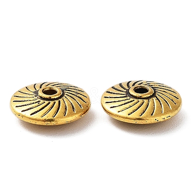 Tibetan Style Alloy Beads FIND-Q094-25AG-1