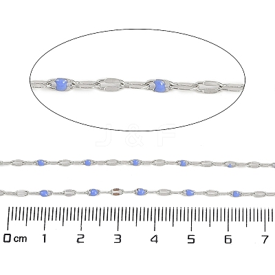 Brass Dapped Chains AJEW-Q153-02P-02-1