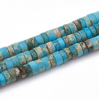 Synthetic Imperial Jasper Beads Strands G-T103-18H-1