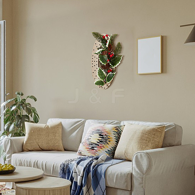 4Pcs Wood Wreath Boards DIY-FG0006-77A-1