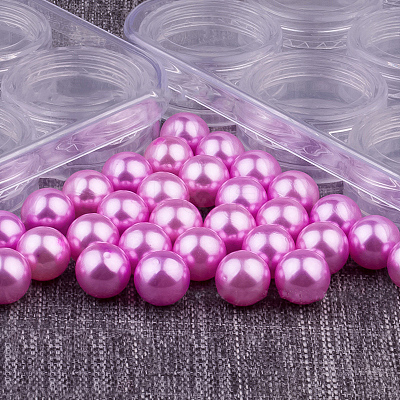 Plastic Imitation Pearl Beads OACR-WH0031-10mm-17-1