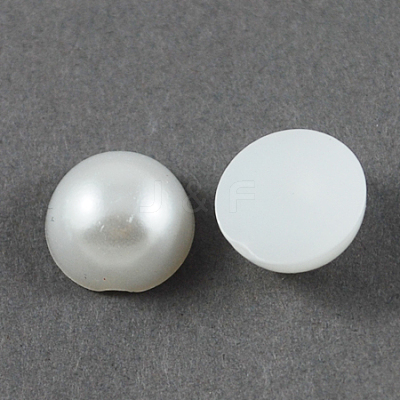 ABS Plastic Imitation Pearl Cabochons SACR-S738-1.5mm-Z9-1